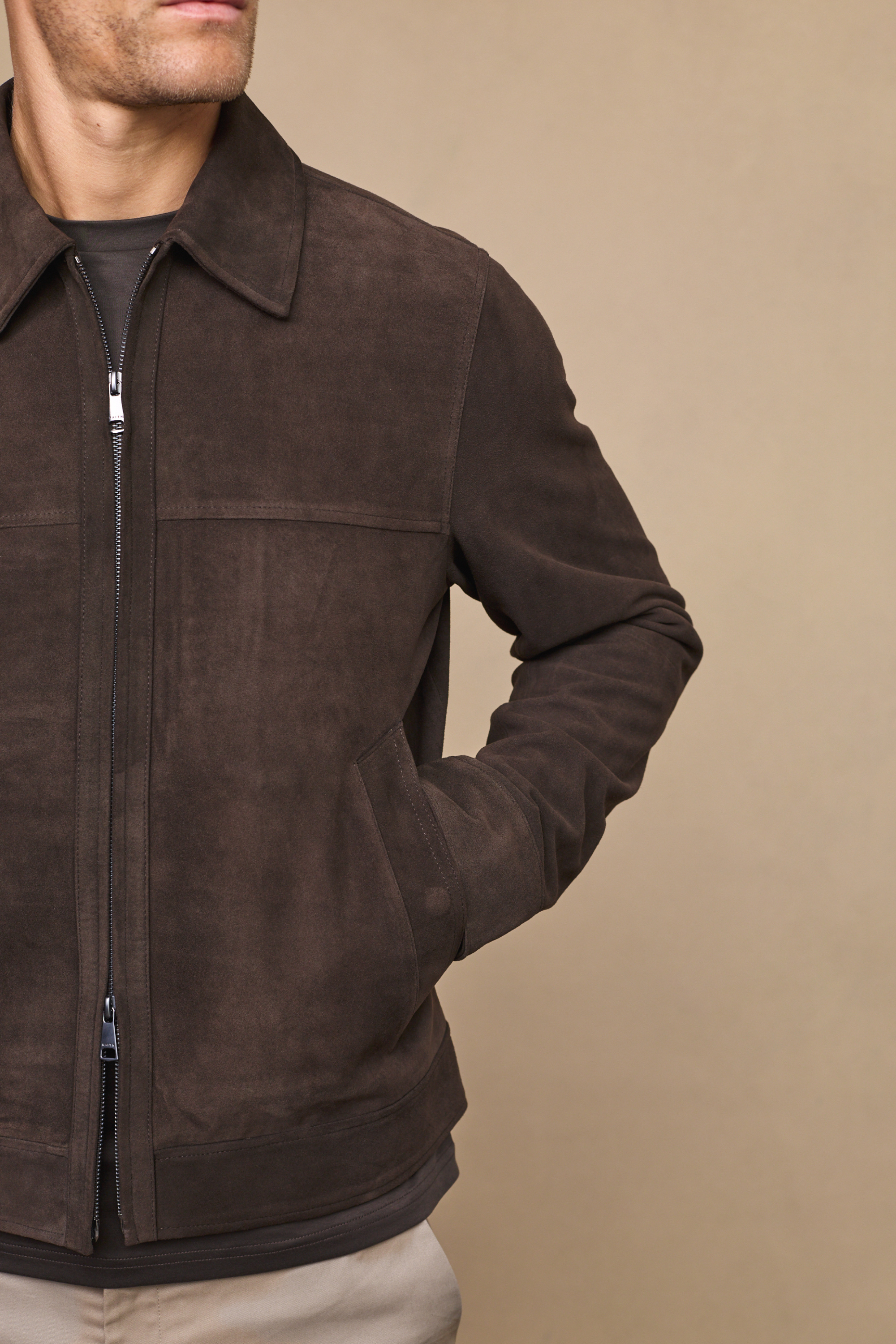 Brown Suede Bruno Jacket