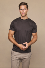 Premium Cotton T-Shirt - Brown 3