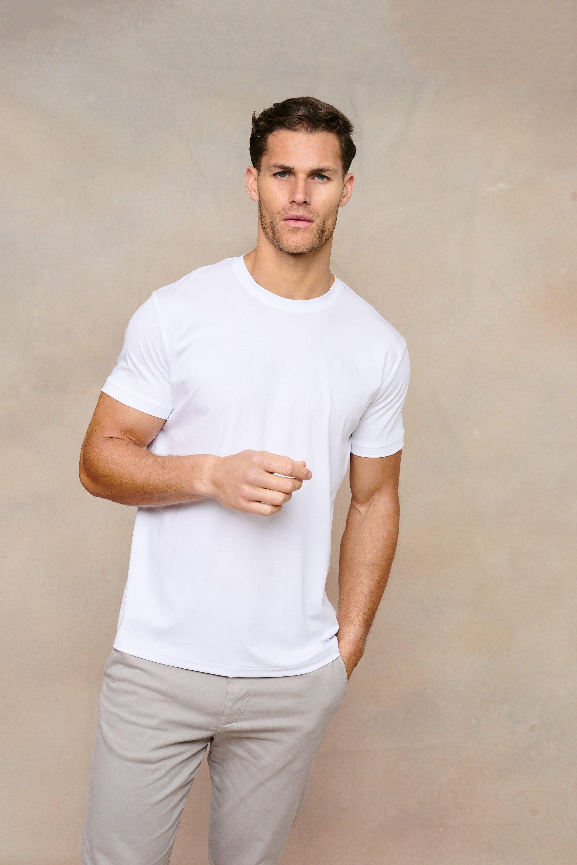Premium Cotton T-Shirt - White