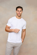 Premium Cotton T-Shirt - White 5