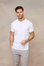 Premium Cotton T-Shirt - White 6