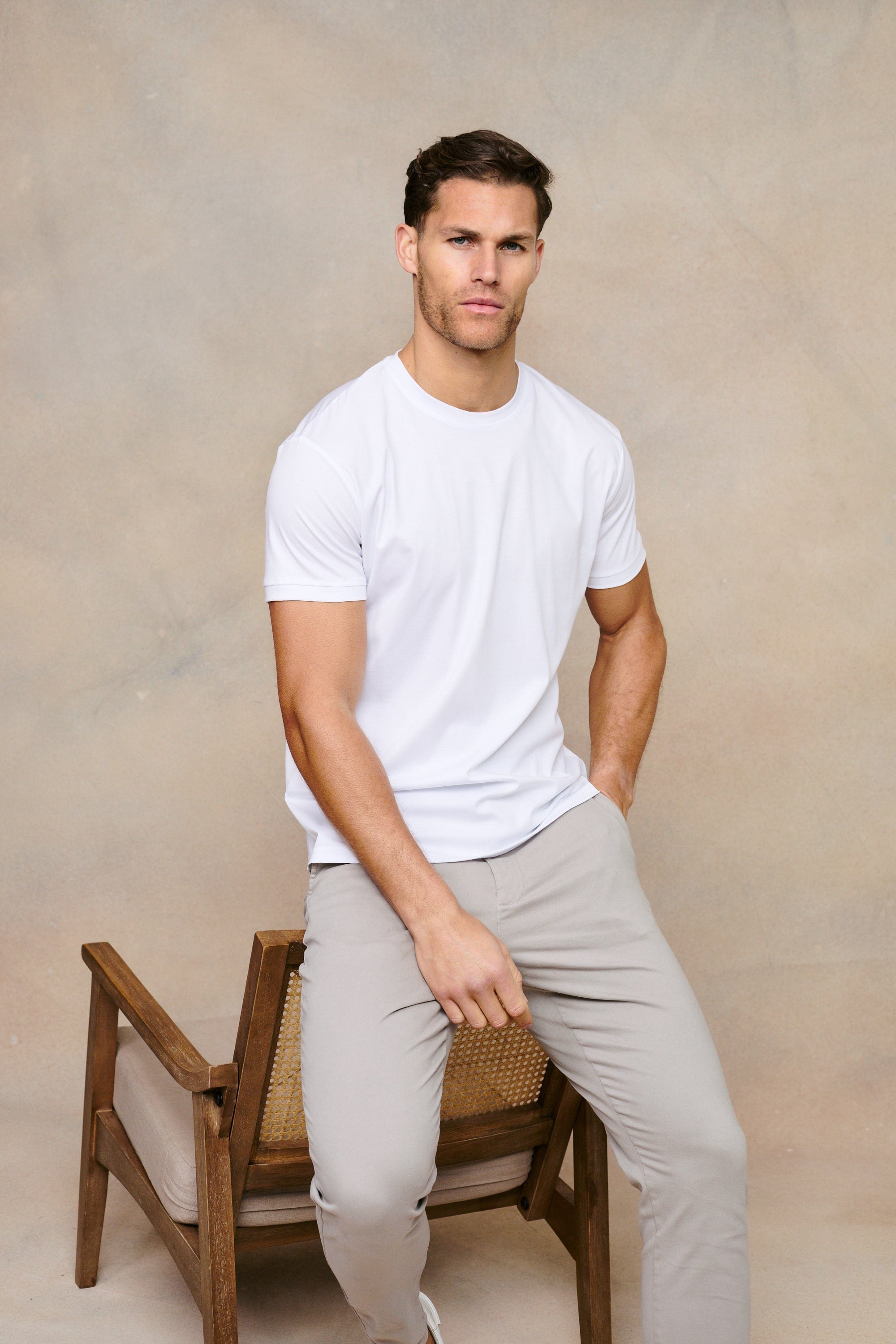 Premium Cotton T-Shirt - White