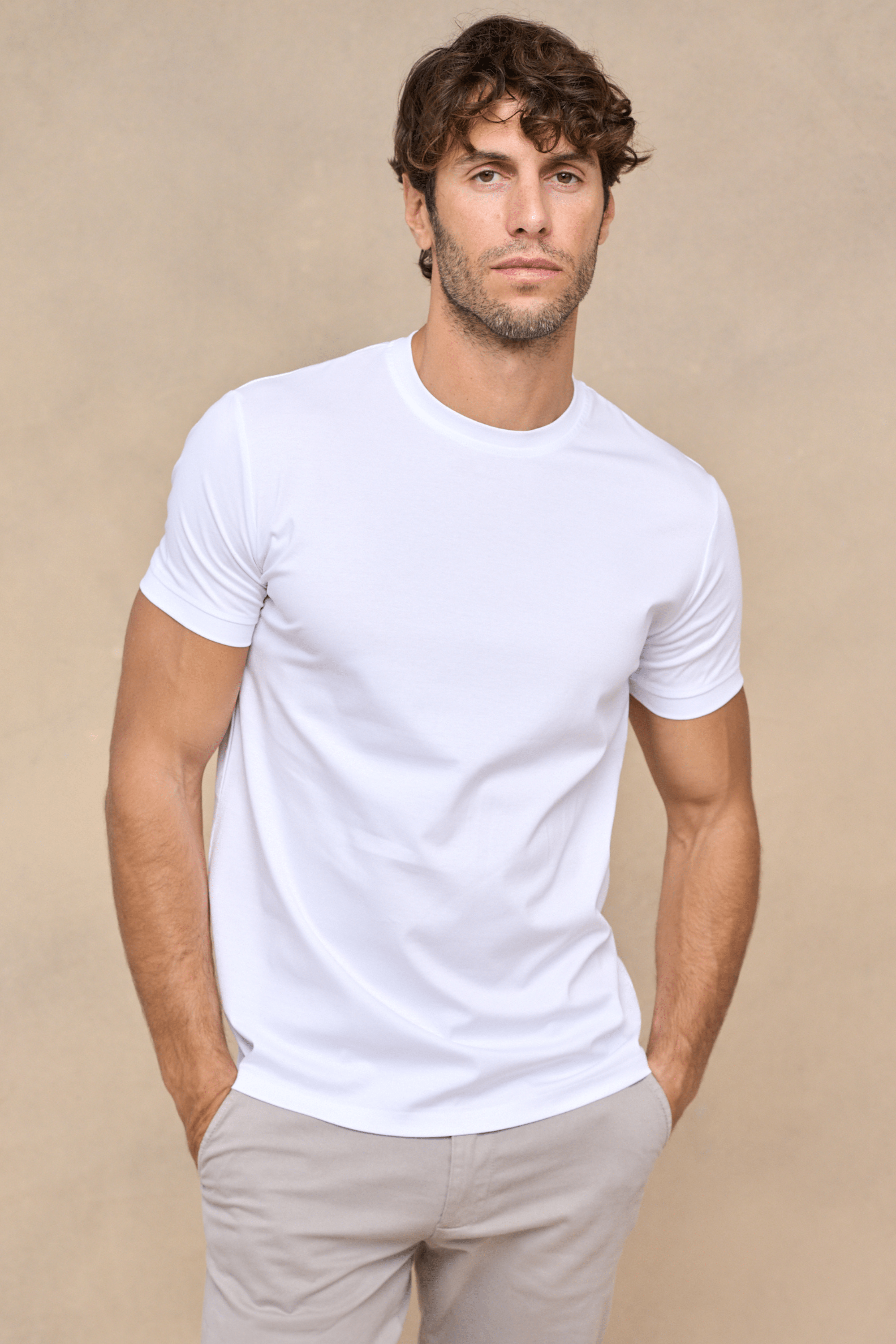 Premium Cotton T-Shirt - White