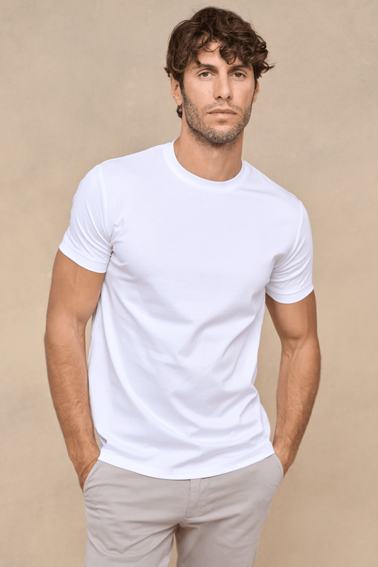 Premium Cotton T-Shirt - White