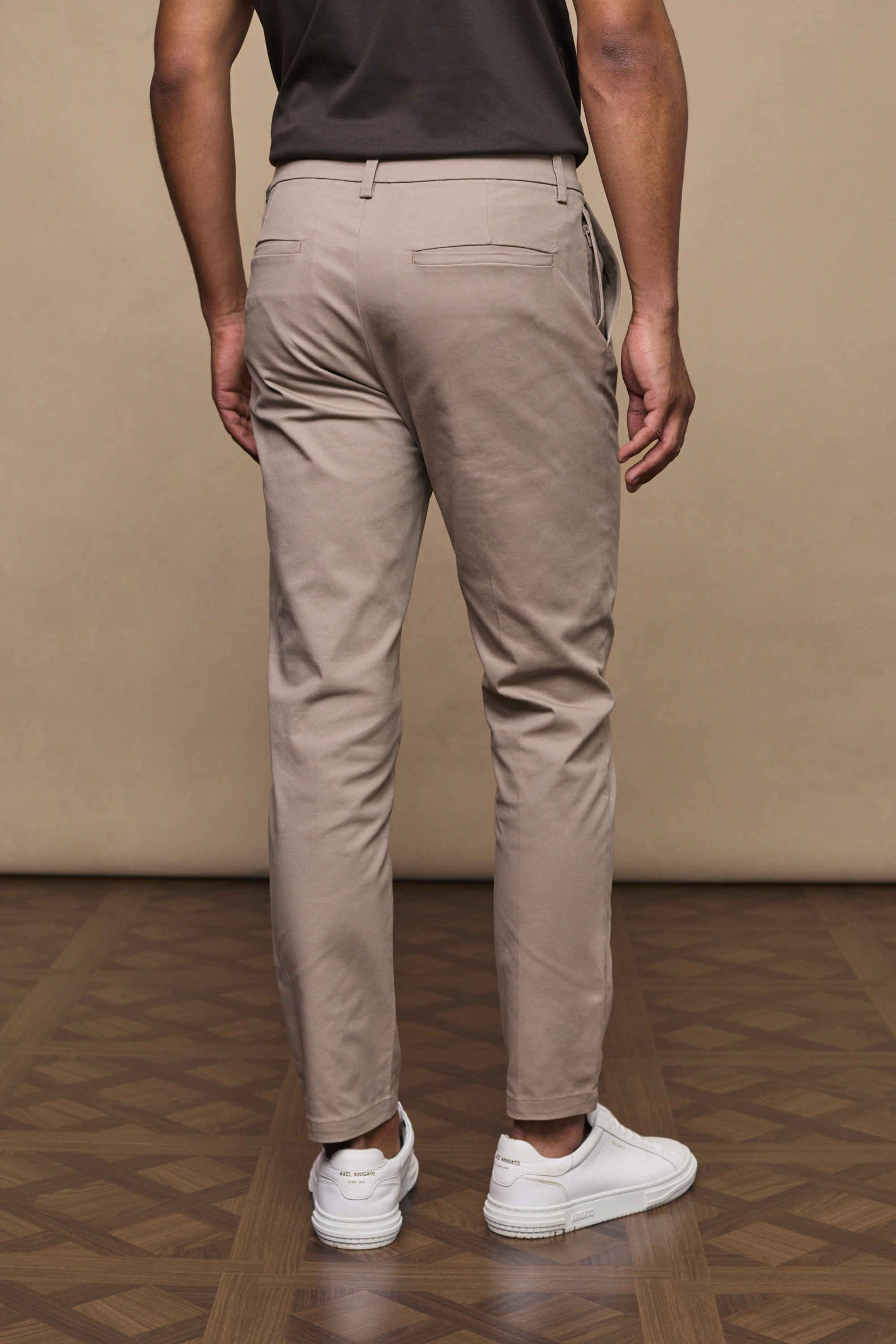 Men's Beige Chinos