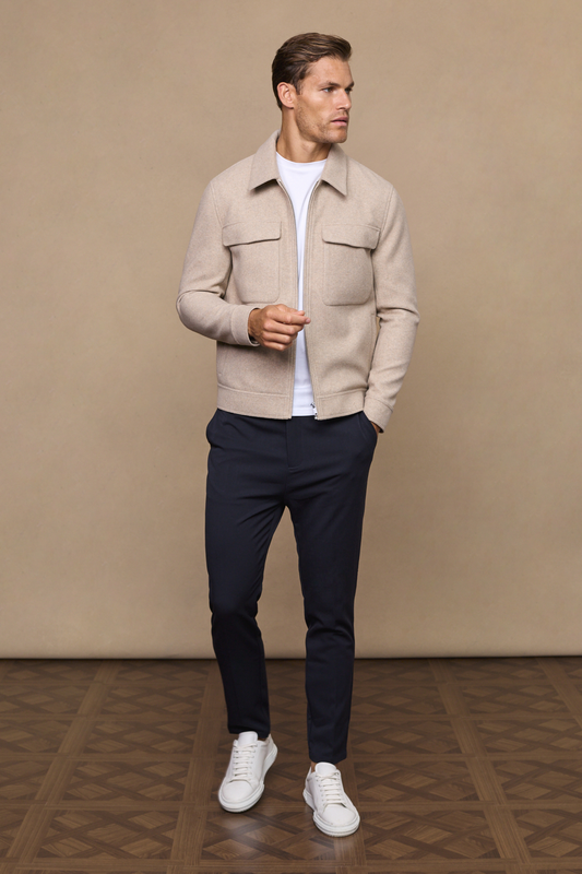 Hugo Tapered Trousers - Dark Navy
