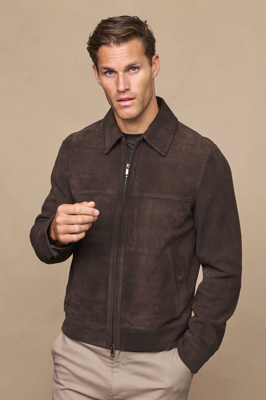 Brown Suede Bruno Jacket