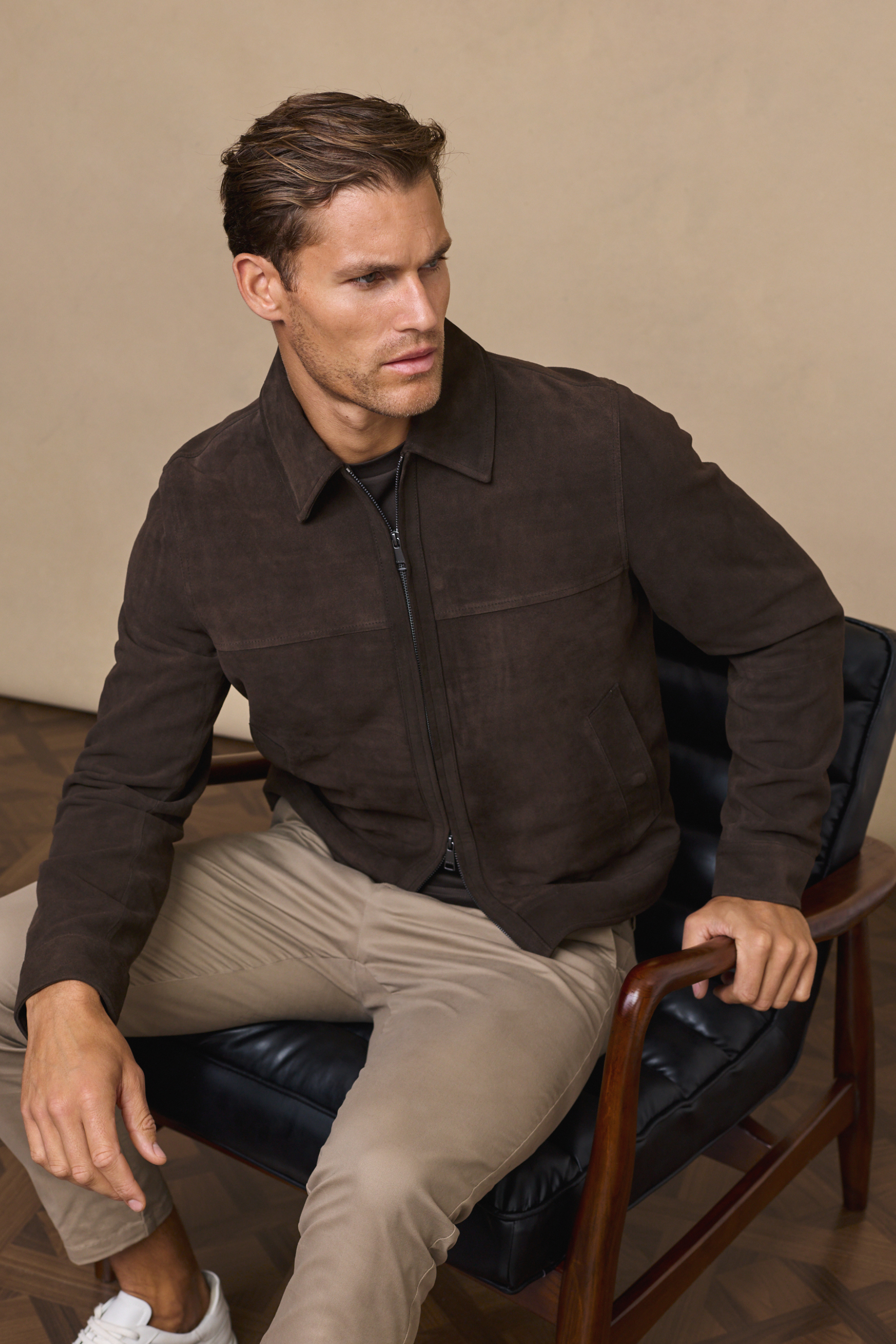 Brown Suede Bruno Jacket