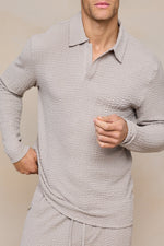 Men's Long Sleeve Polo Shirt 2
