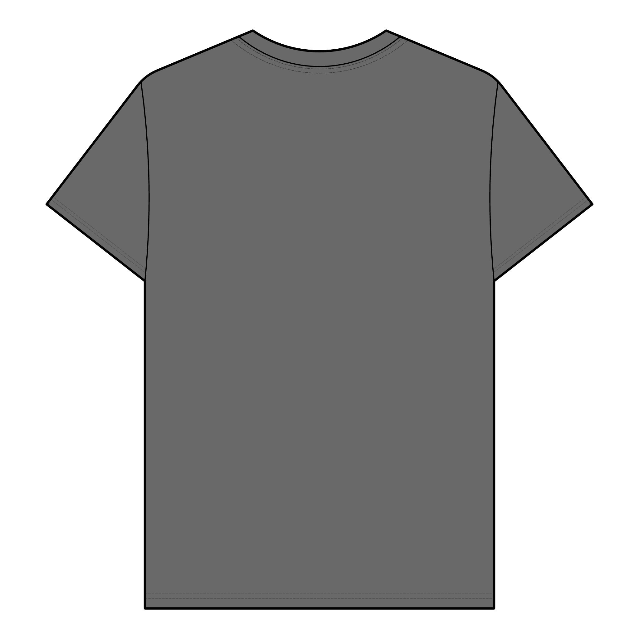 Koi Zen Organic T-Shirt Slate Gray