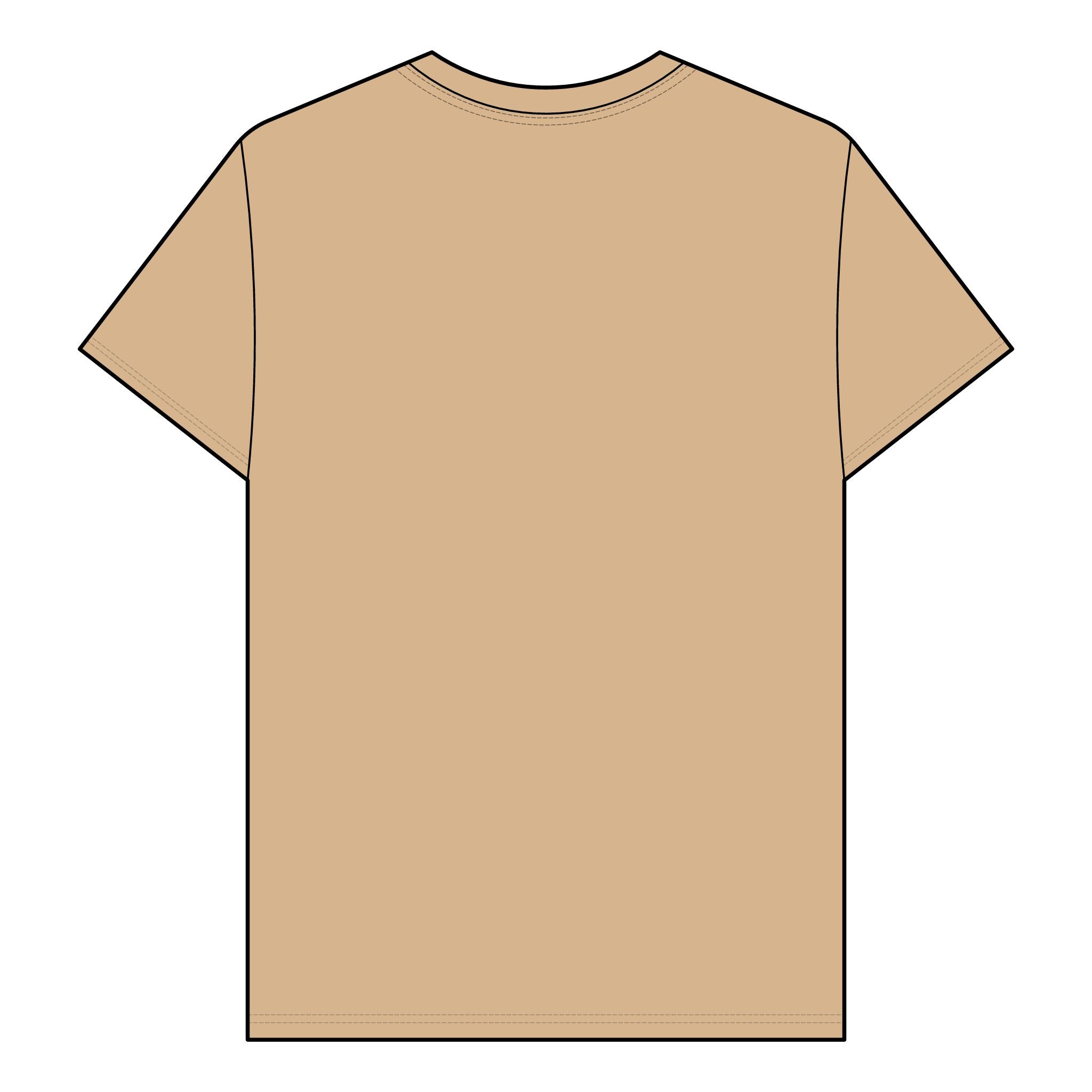 Koi Zen Organic T-Shirt Sand