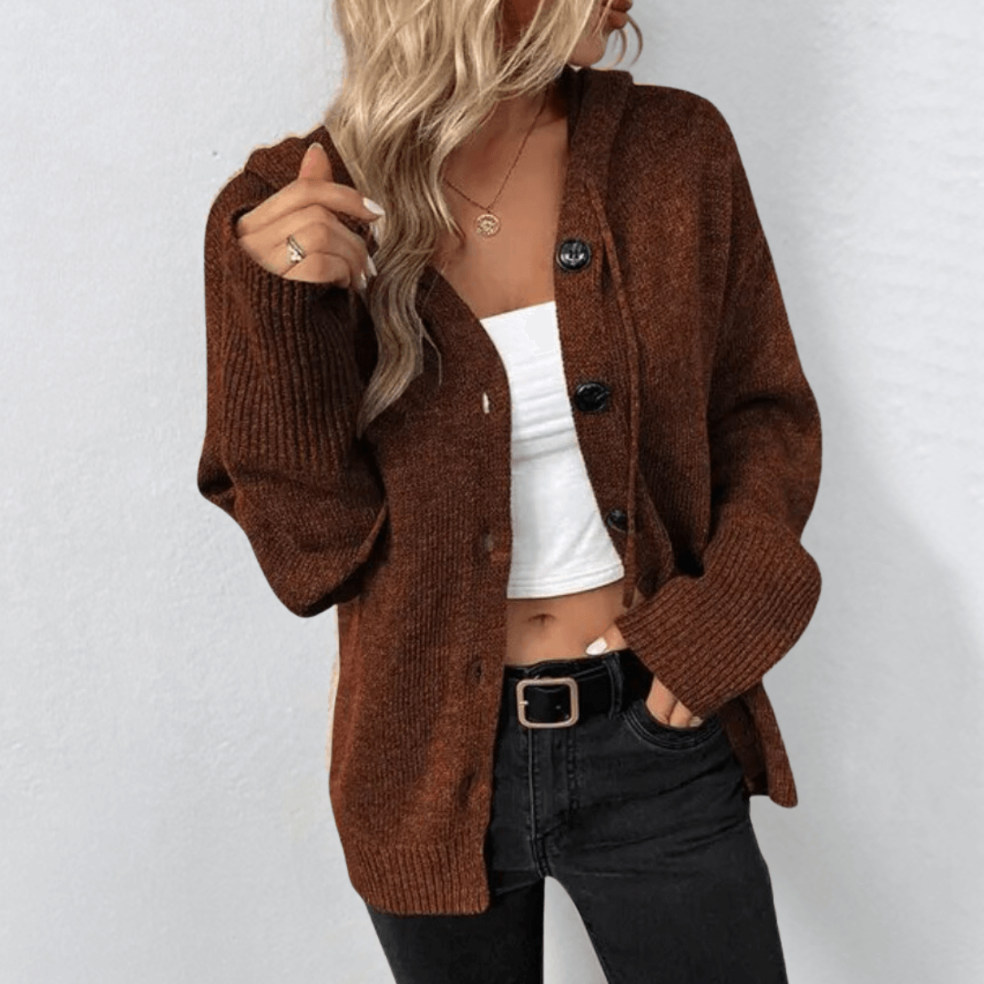 Brittan | Button-Detail Knitted Vest