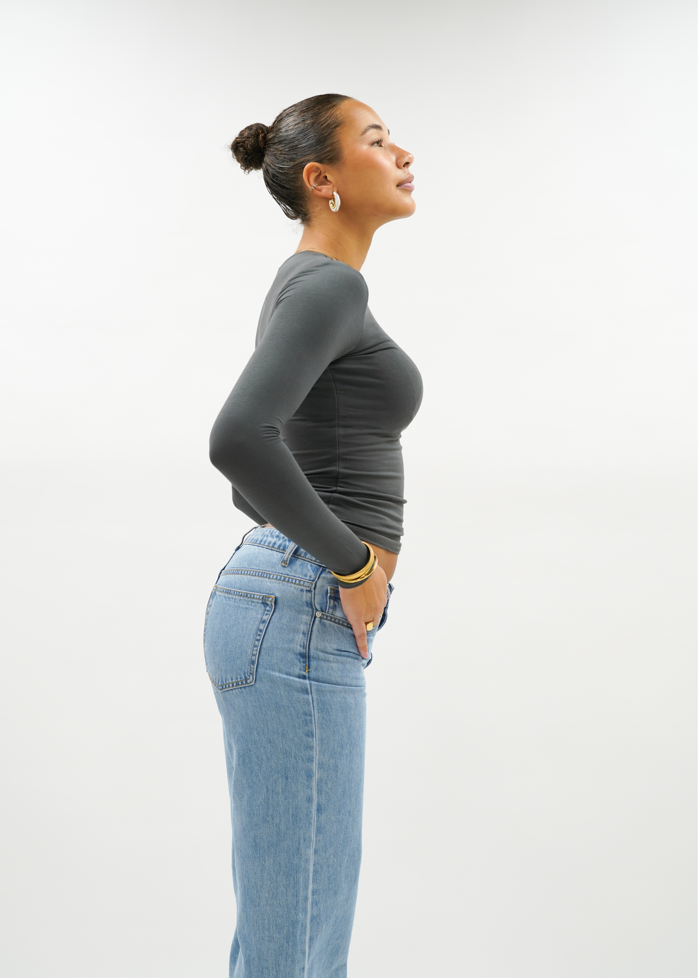 Women's Charcoal Top