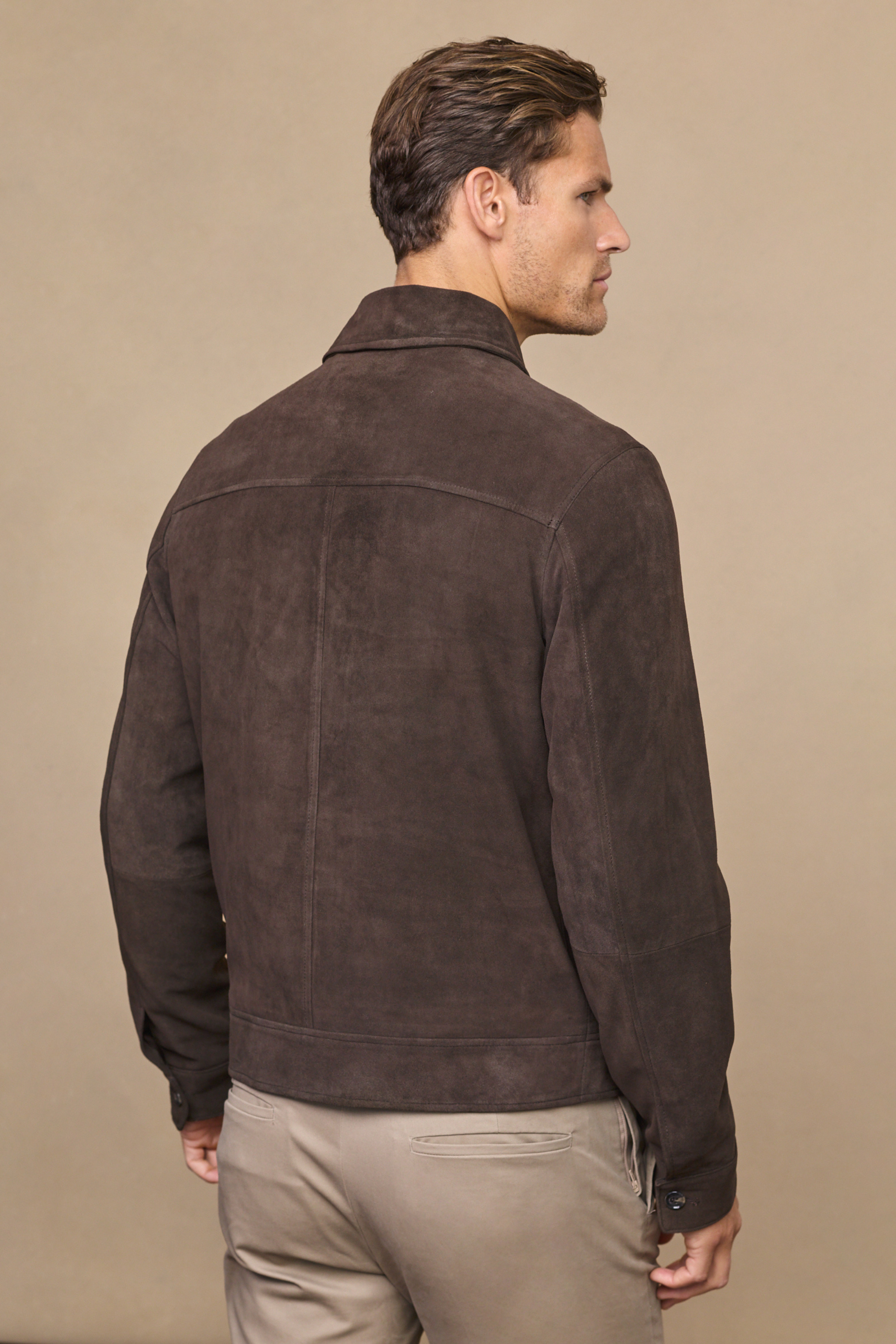 Brown Suede Bruno Jacket