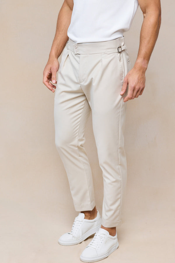 Men's Beige Trousers
