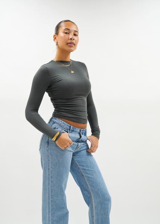 Women's Charcoal Top