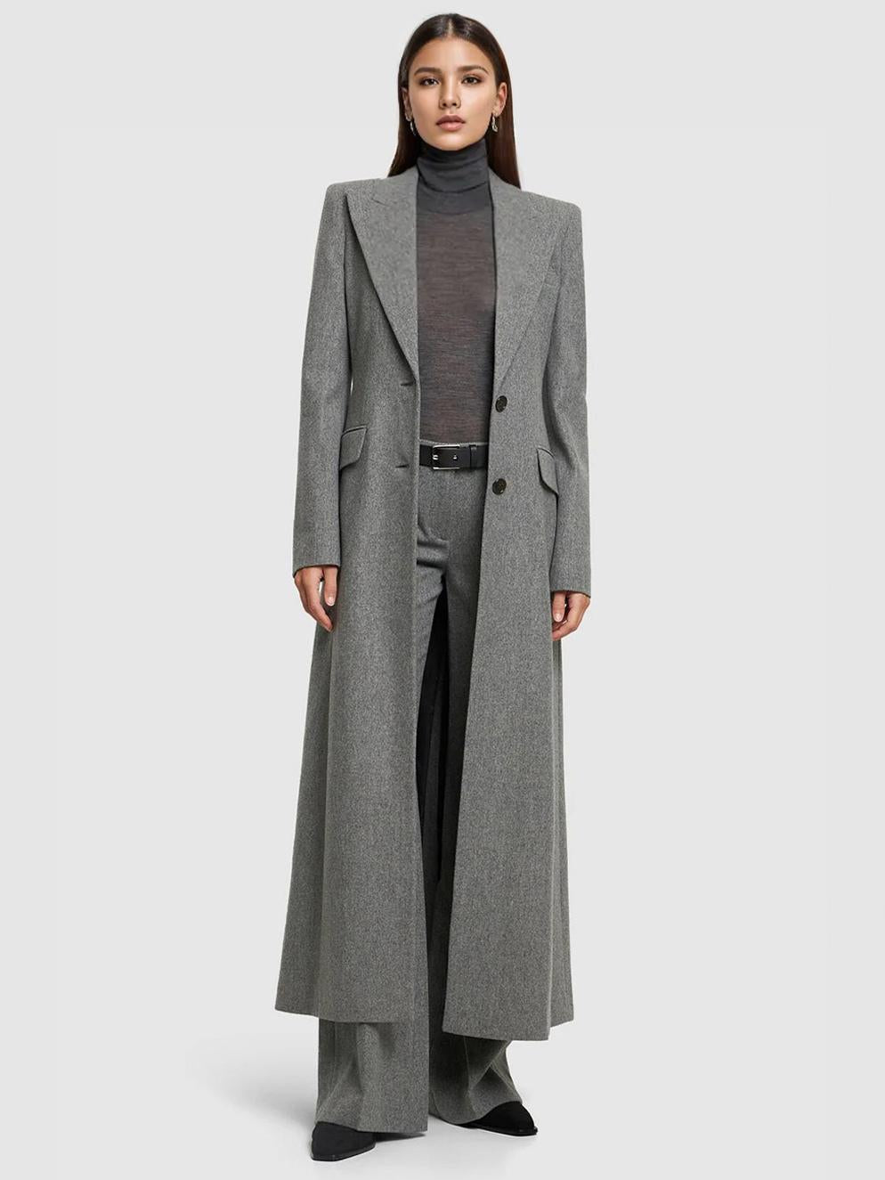 Woman wearing a jacket against a clean white background