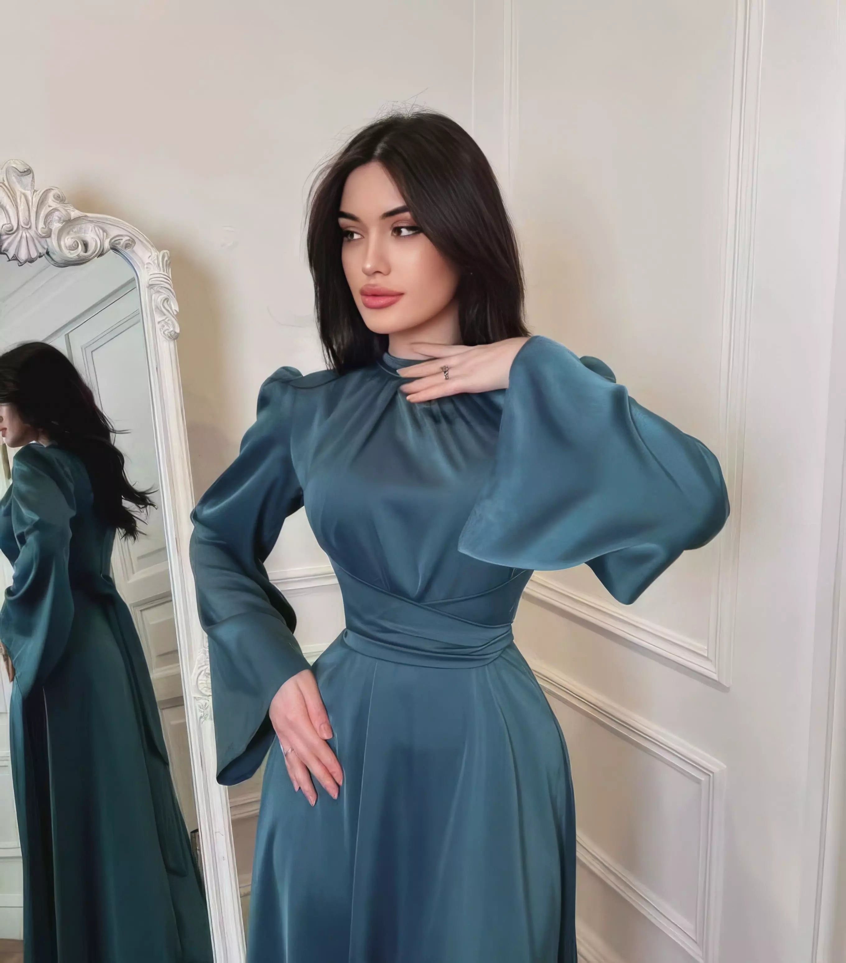 Women's Satin Dress — Satin Dream