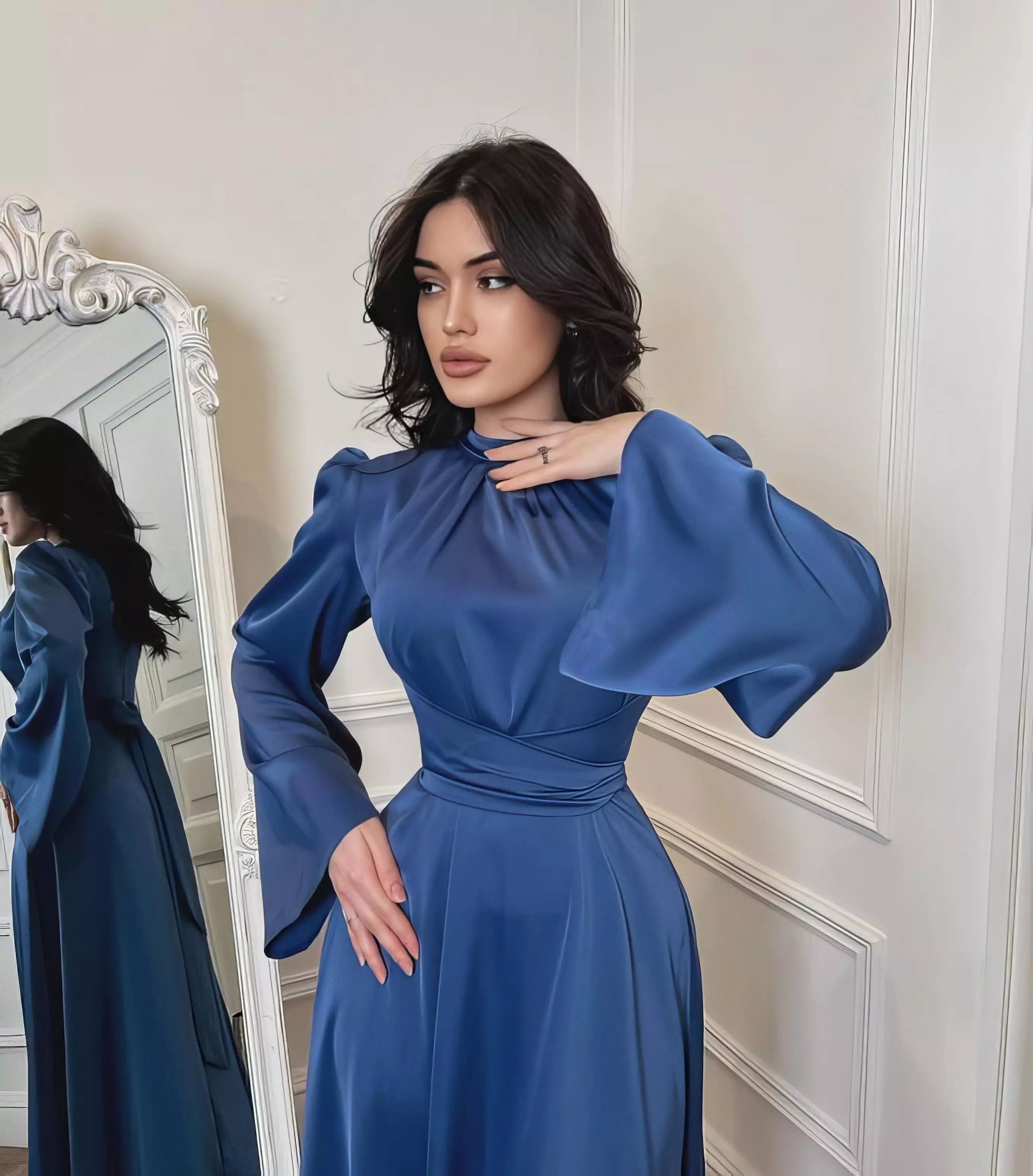 Women's Satin Dress — Satin Dream