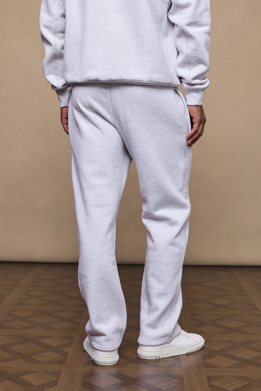 Stone Marl Axel Straight Leg Joggers