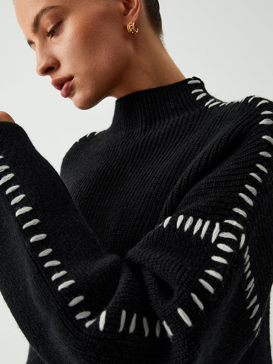 Alma | Cozy Oversized Turtleneck Sweater