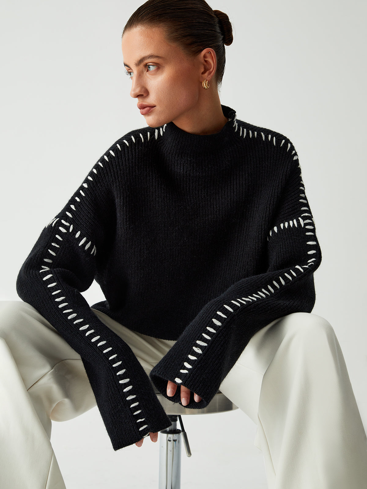 Alma | Cozy Oversized Turtleneck Sweater