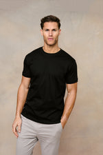 Premium Cotton T-Shirt - Black 5