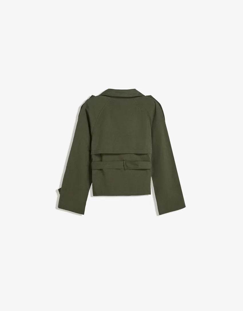Women's Jacket — Belted Rebel