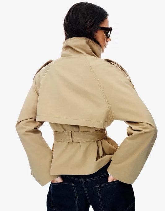 Women's Jacket — Belted Rebel