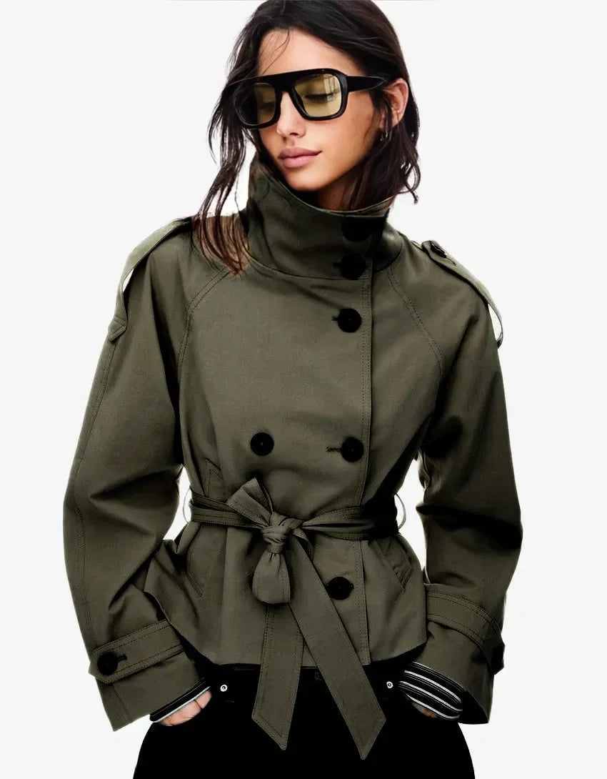 Women's Jacket — Belted Rebel