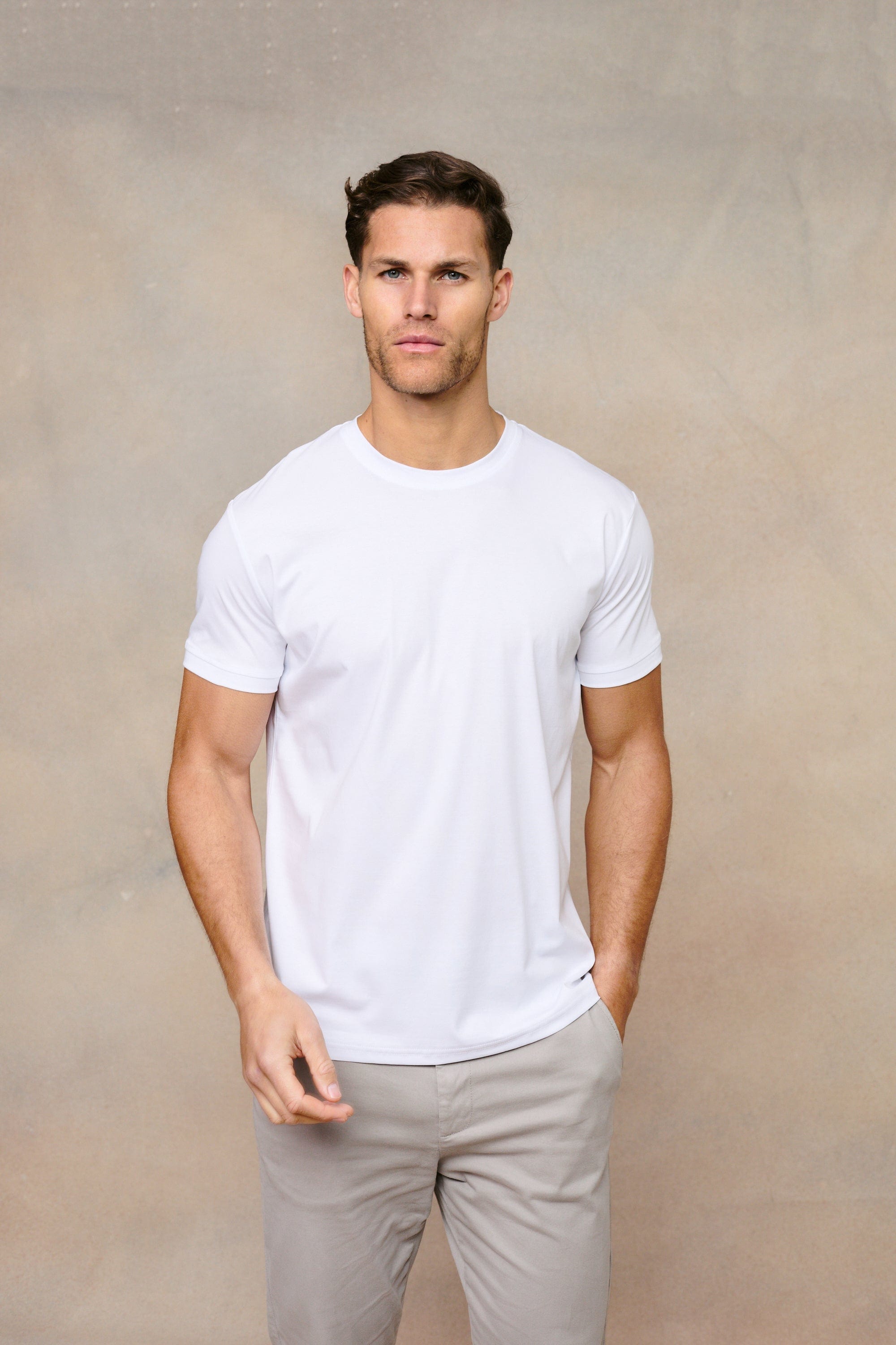 Premium Cotton T-Shirt - White