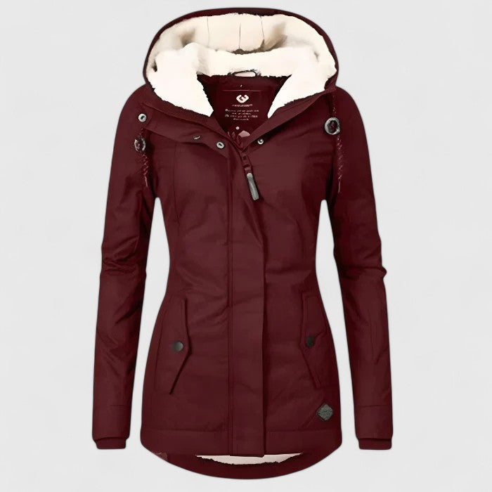 Alice – Hooded Waterproof Autumn Jacket