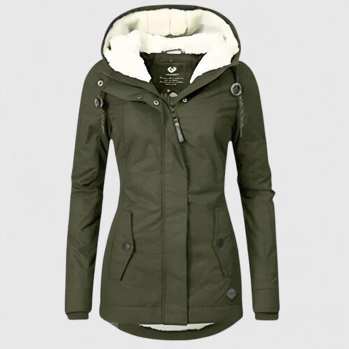 Alice – Hooded Waterproof Autumn Jacket