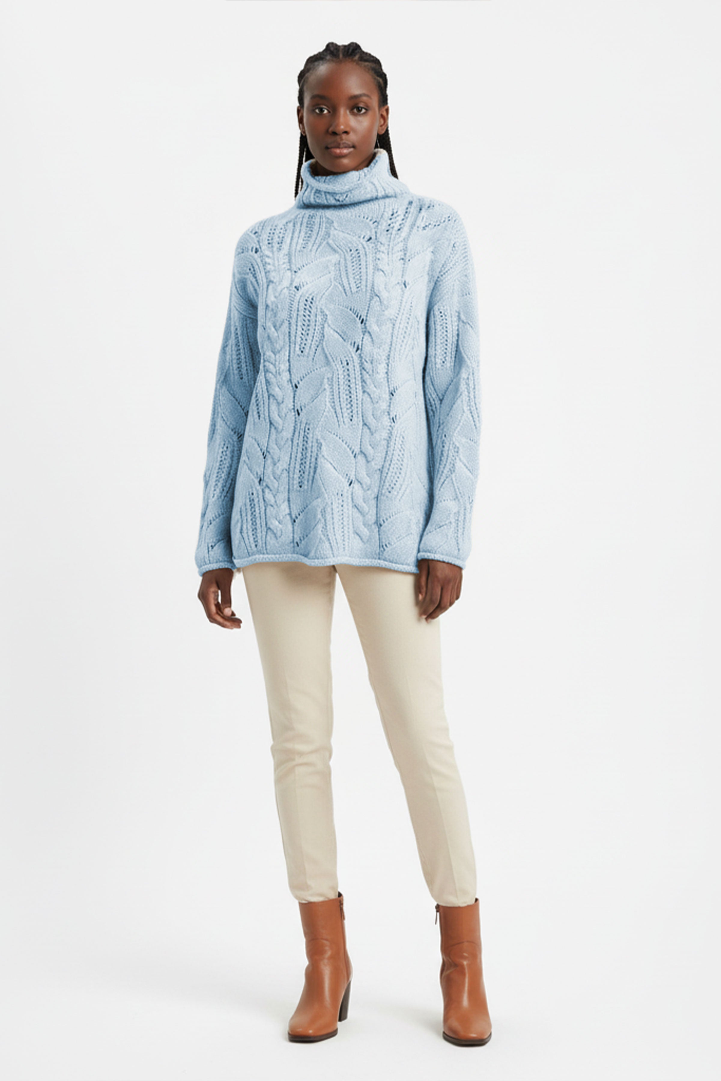 Margeaux | Cozy Turtleneck Knit Sweater