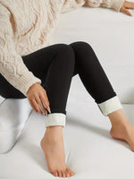 Women's Fleece Sports Leggings 2