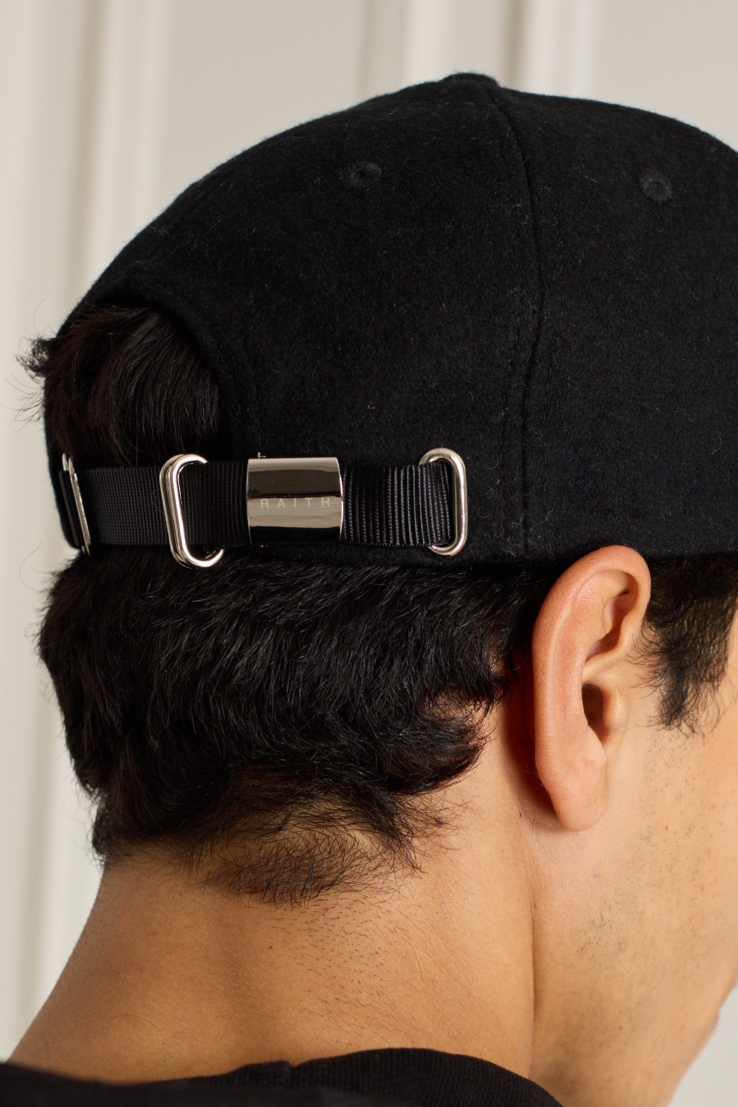 Black Wool Beanie