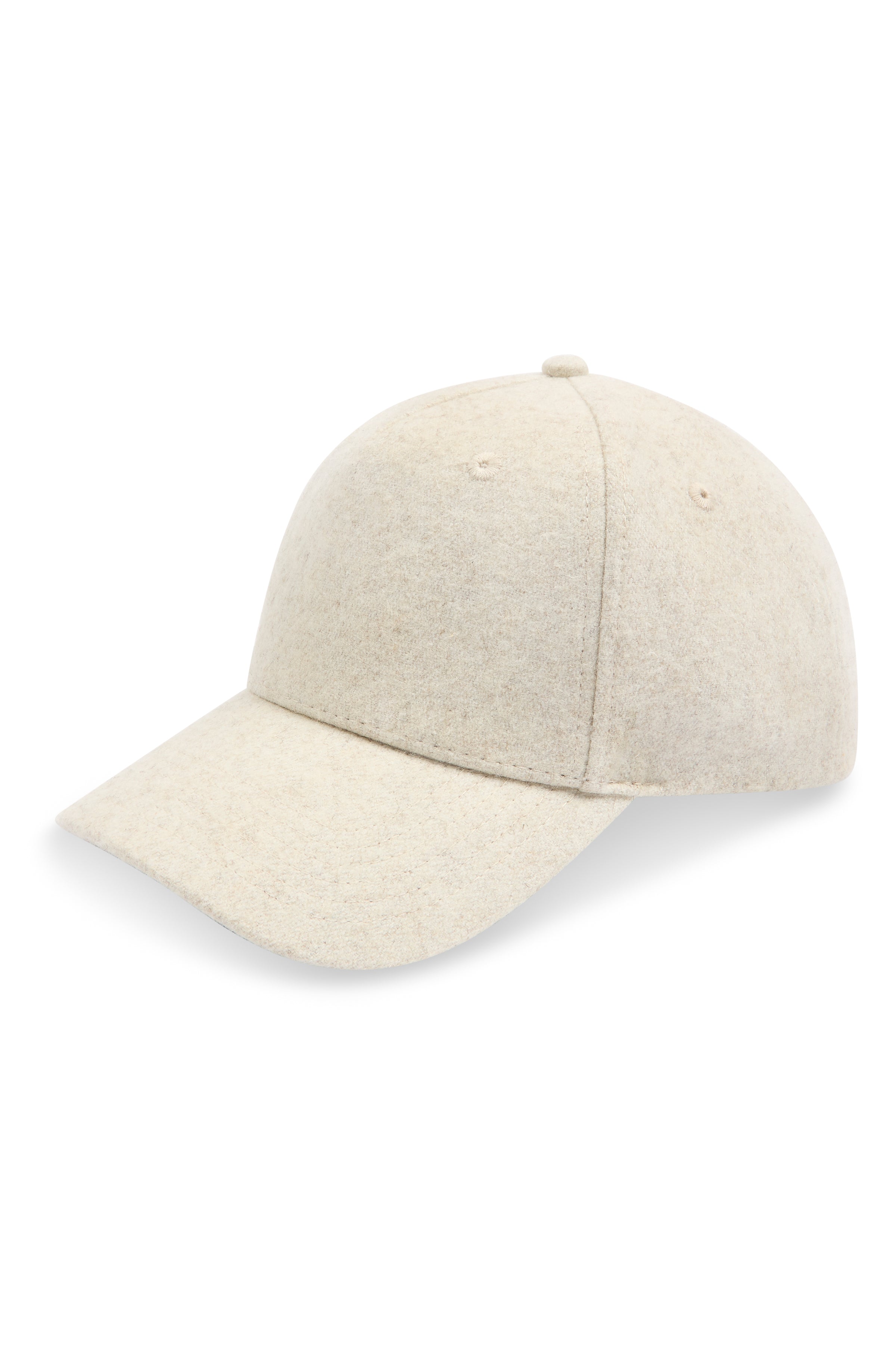 Oatmeal Wool Cap