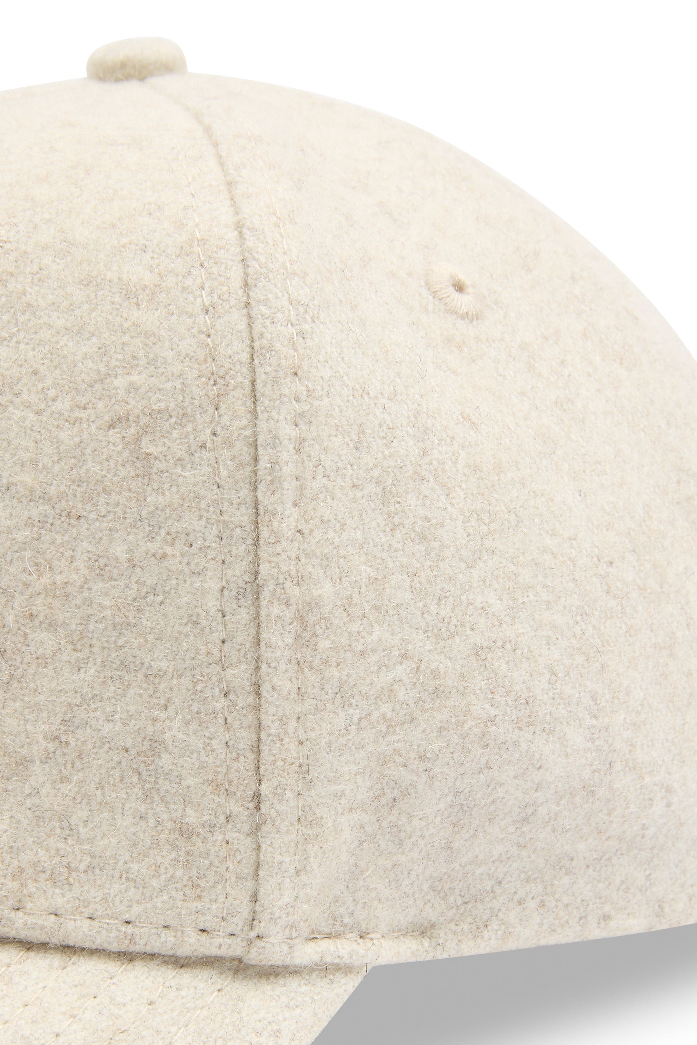 Oatmeal Wool Cap