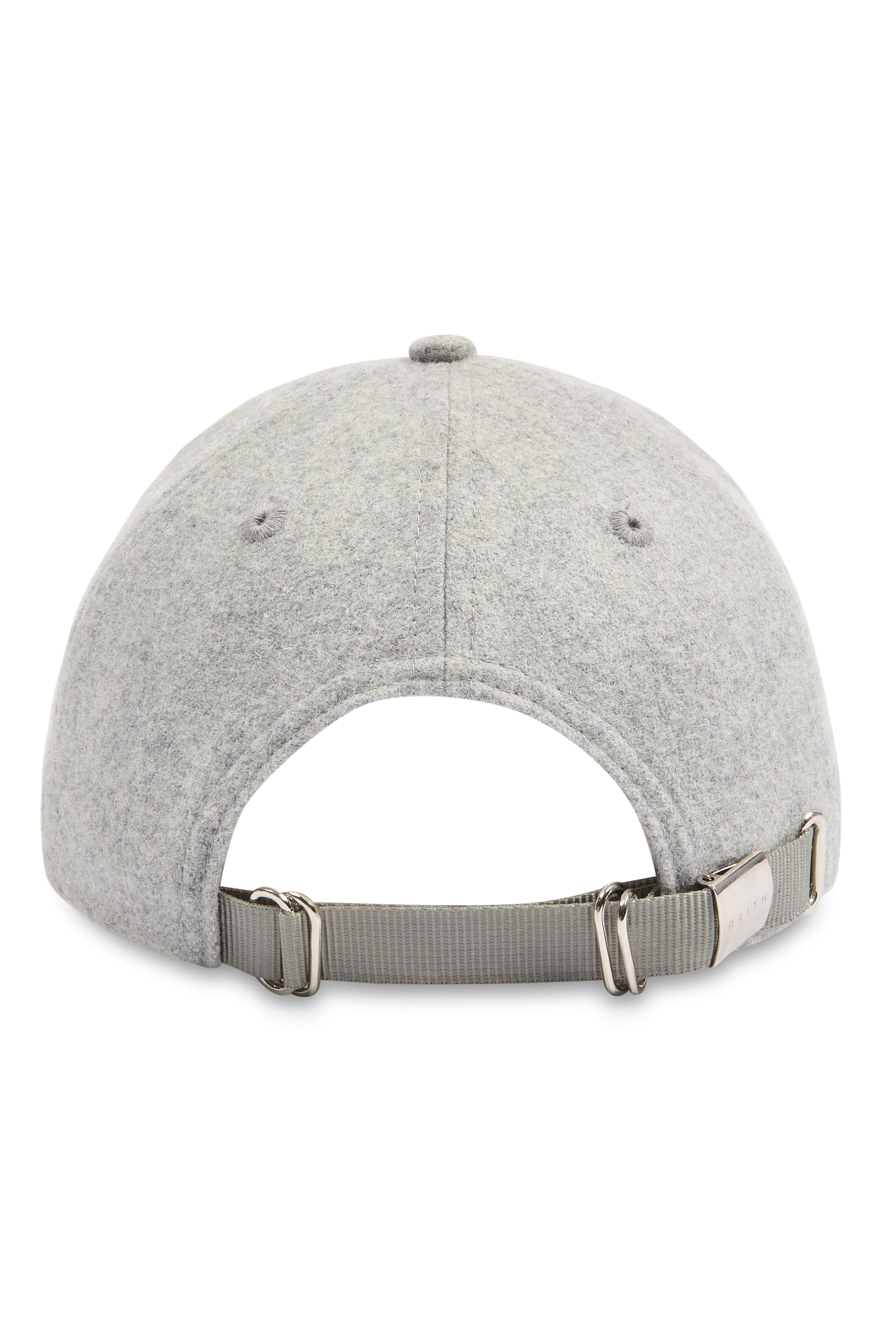 Premium Wool Blend Cap - Grey Marl