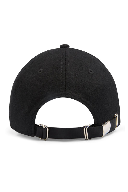 Black Wool Beanie