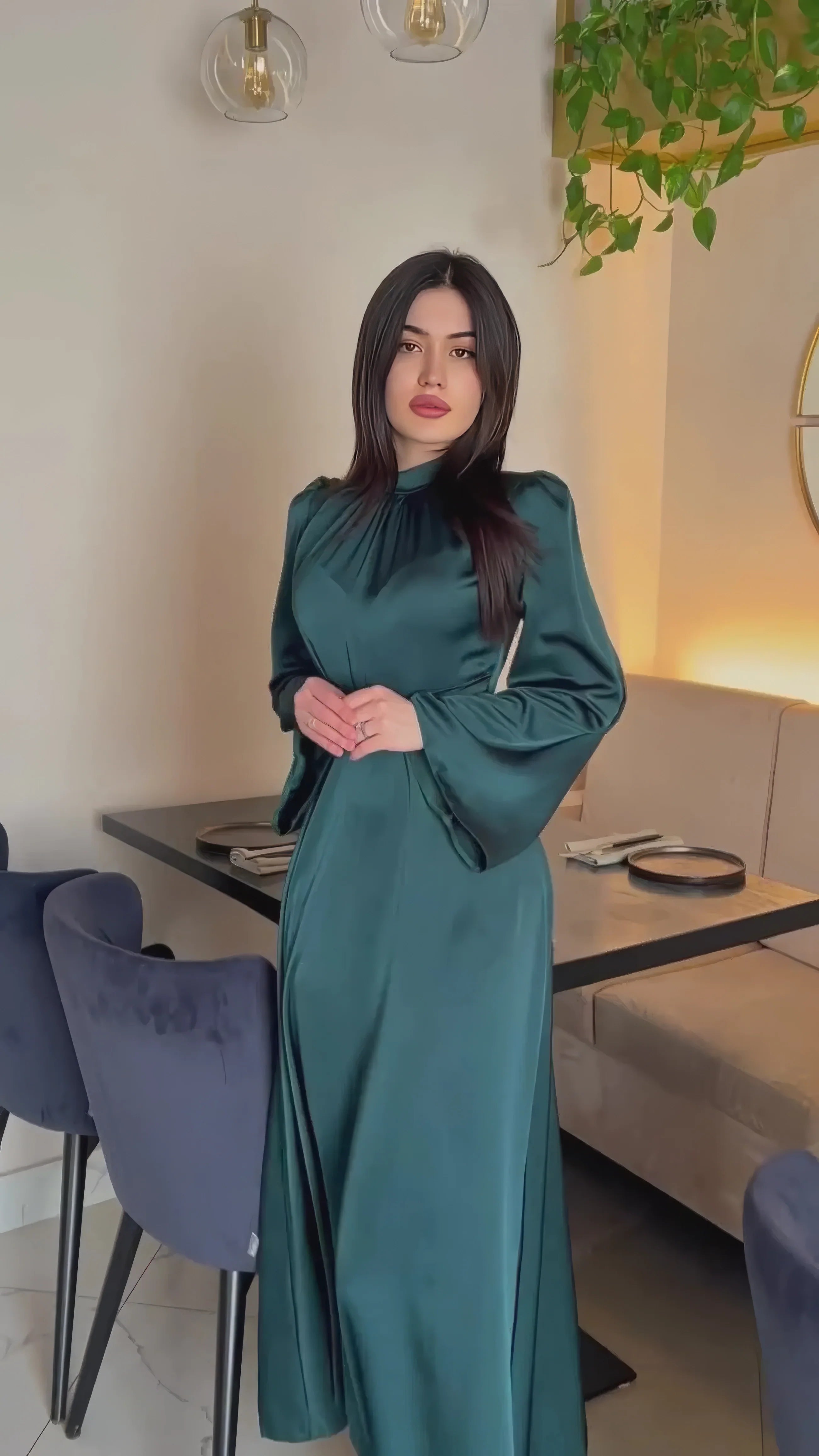 Women's Satin Dress — Satin Dream