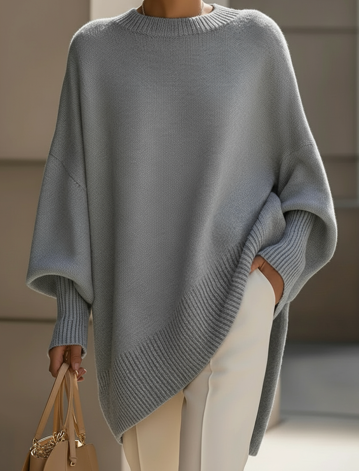 Jeanne | Poncho Sweater