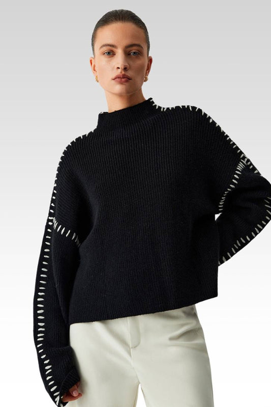 Alma | Cozy Oversized Turtleneck Sweater