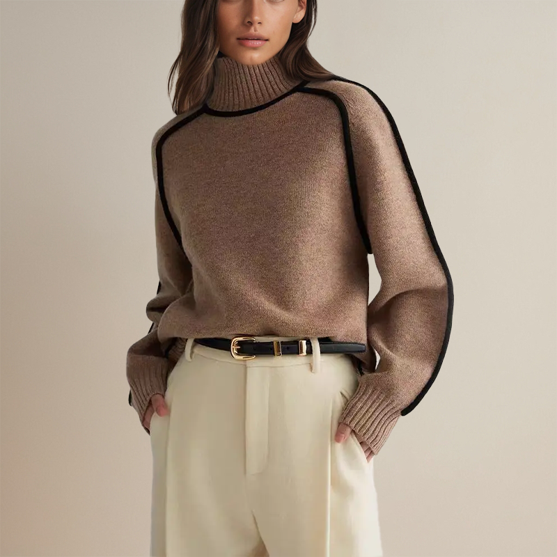 Lara | Women's Turtleneck Pullover