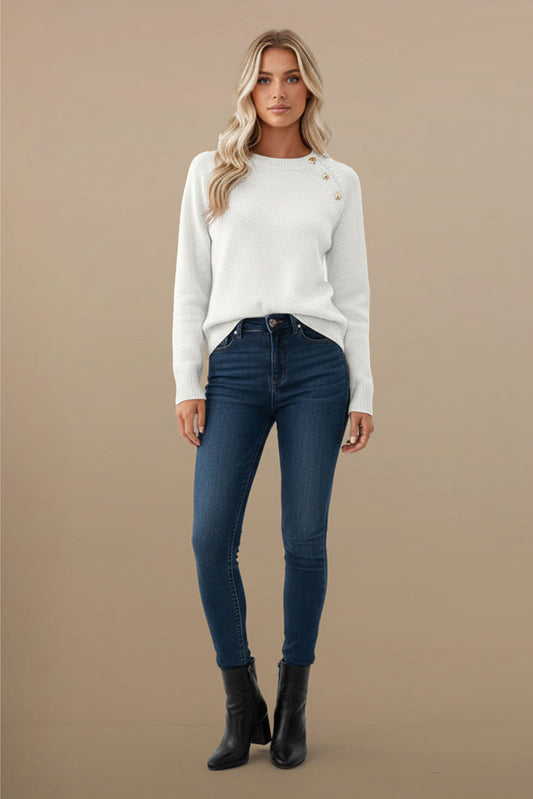 Elise Classic Knit Sweater - Timeless Style