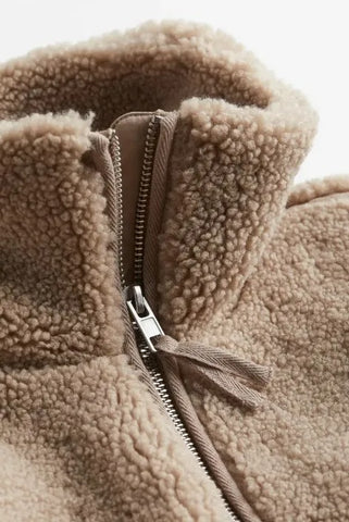 KAJA – Cozy Teddy Jacket