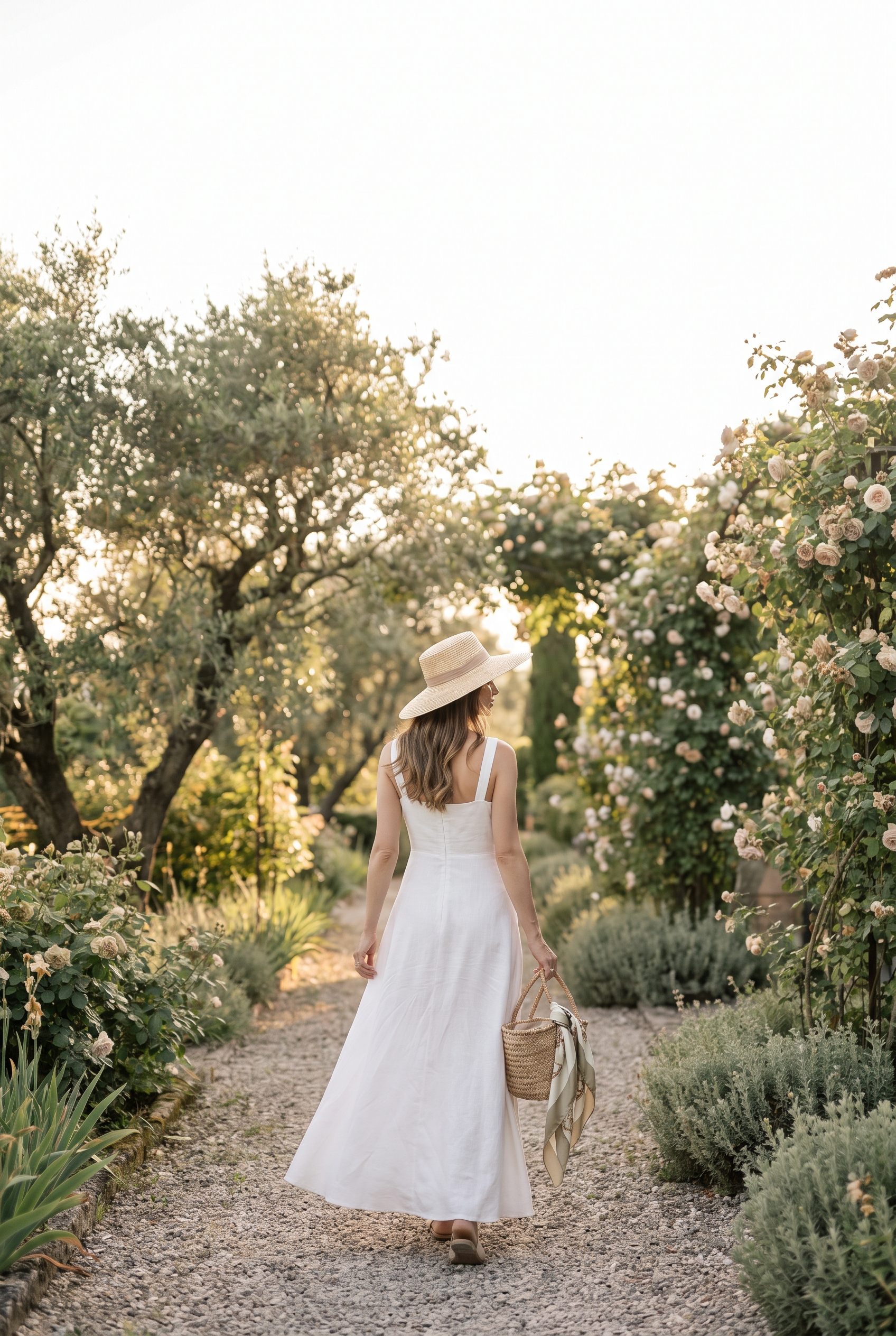 Summer hero editorial mobile, neutral tones