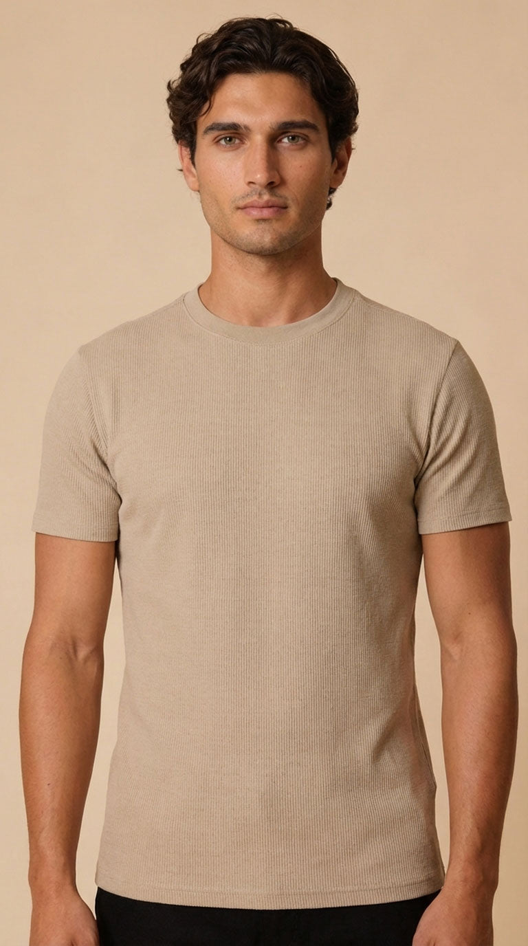 Men's Khaki T-Shirt