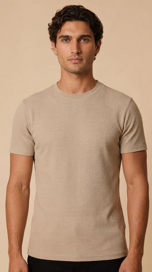 Men's Khaki T-Shirt