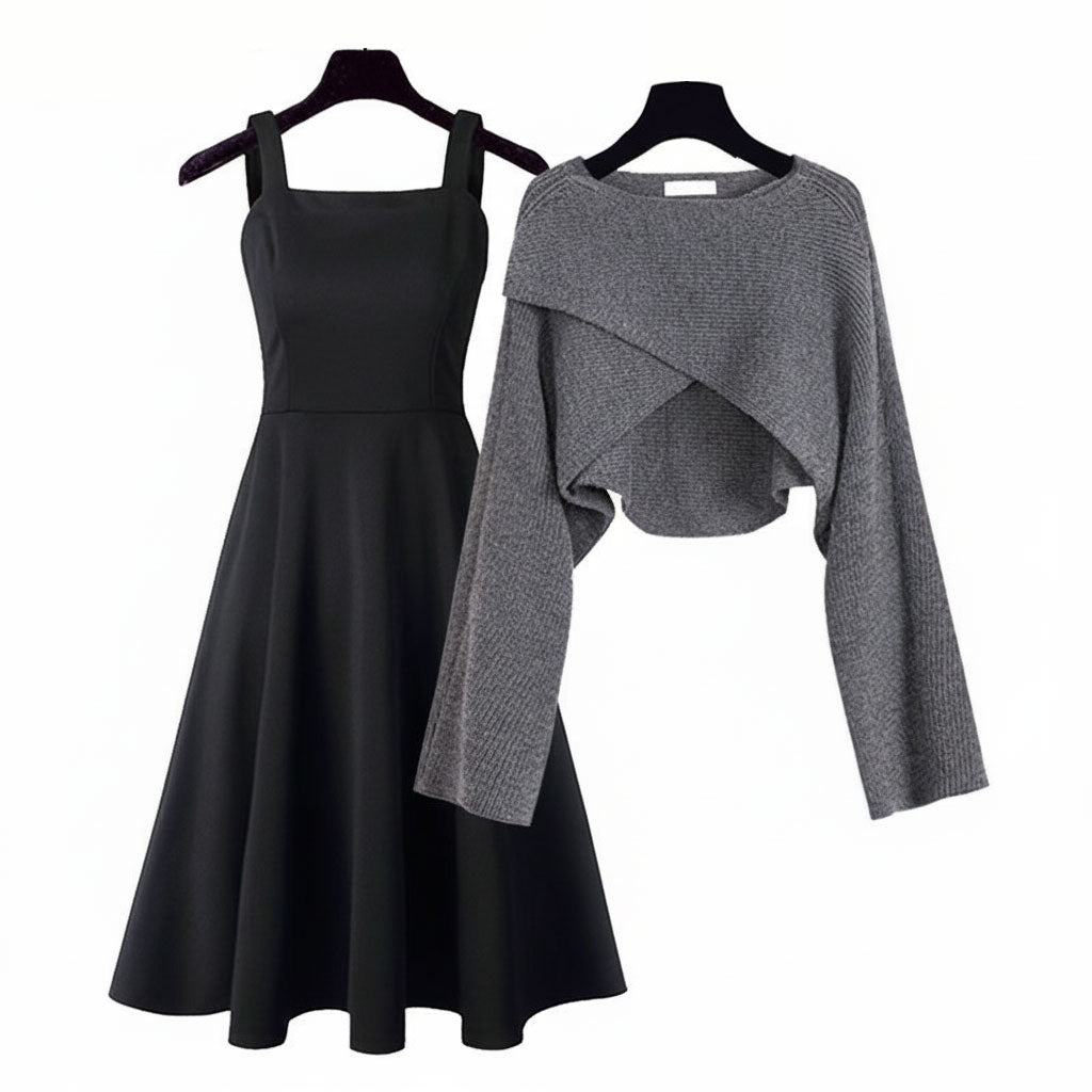 Lieka | Coordinated Top and Dress Ensemble